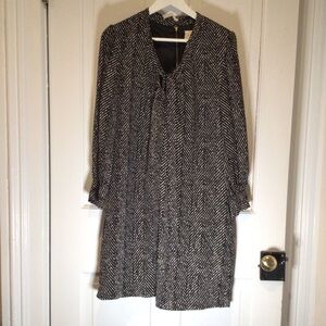 Kate Spade Silk Herringbone Reade Dress